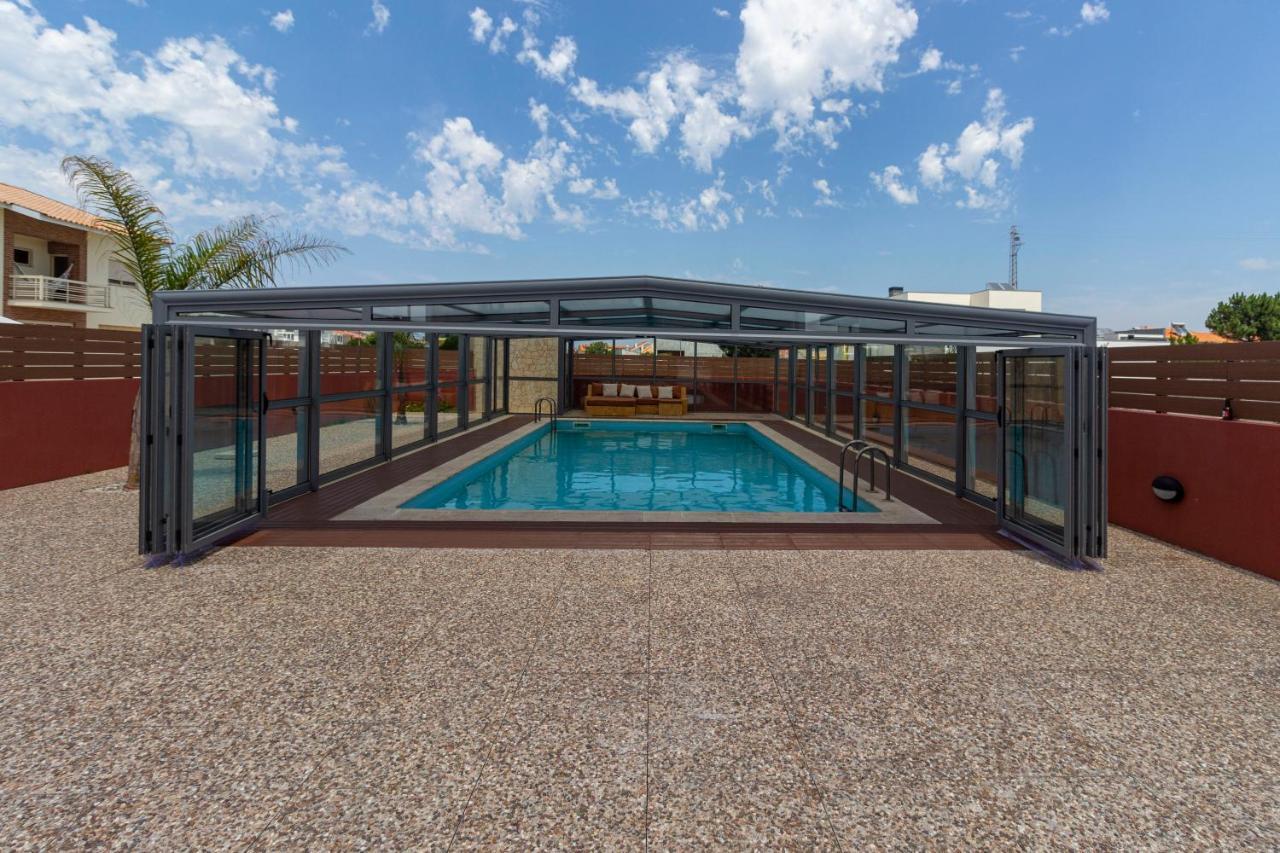 O Cantinho Entre A Ria E O Mar - With Hot Water Pool All Year Round Torreira Eksteriør billede